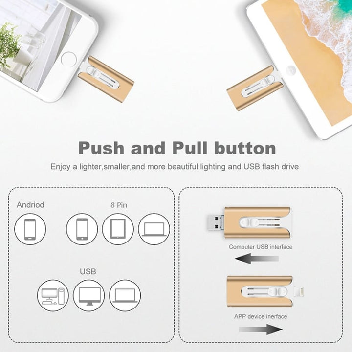4-in-1 USB Flash Drive for iPhone/iPad/Android/PC – Newzyhoome