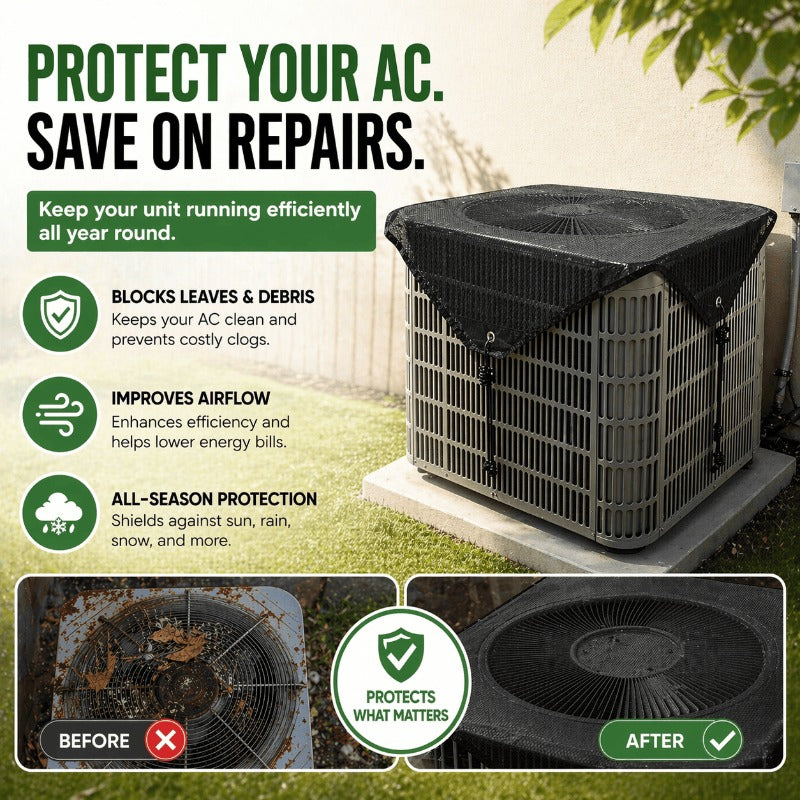 AC Unit Leaf Guard – Newzyhoome