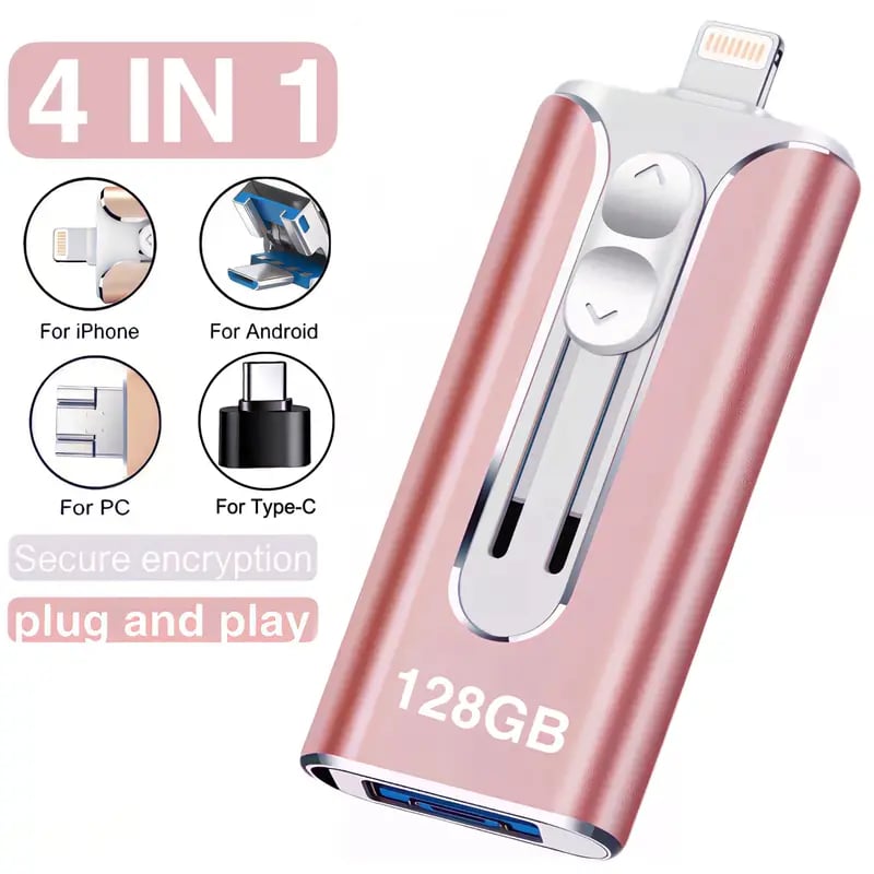 4-in-1 USB Flash Drive for iPhone/iPad/Android/PC – Newzyhoome